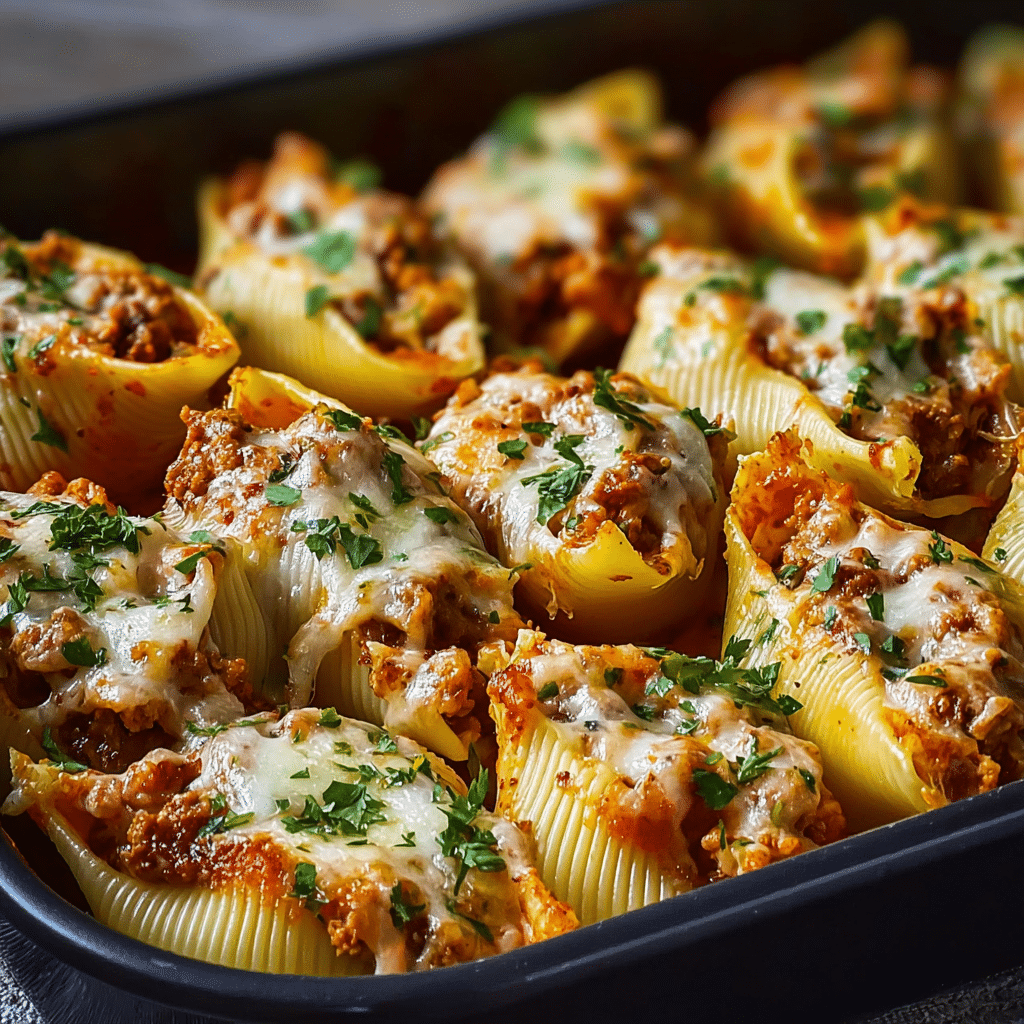 Creamy Cajun Chicken Shells (Print Version) Recipe - Recipe Image