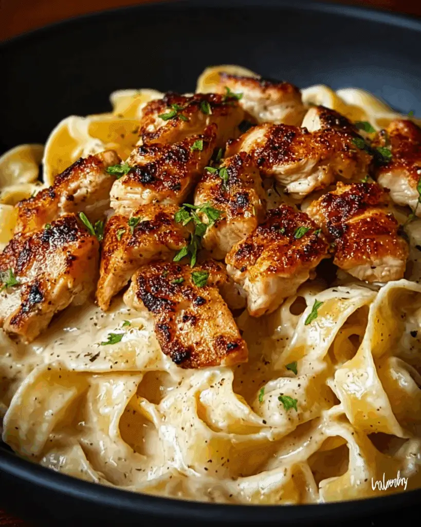 Cajun Chicken Fettuccine Alfredo Recipe