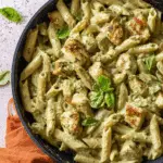 Creamy Chicken Pesto Pasta Recipe