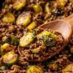 Ground Beef and Brussels Sprouts Recipe