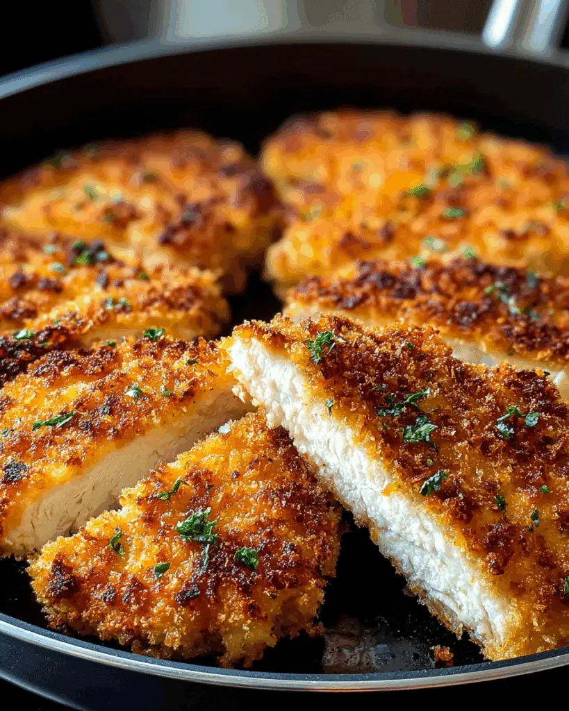 Air Fryer Parmesan Crusted Chicken Recipe