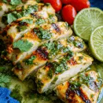 The Best Grilled Salsa Verde Pepper Jack Chicken Recipe