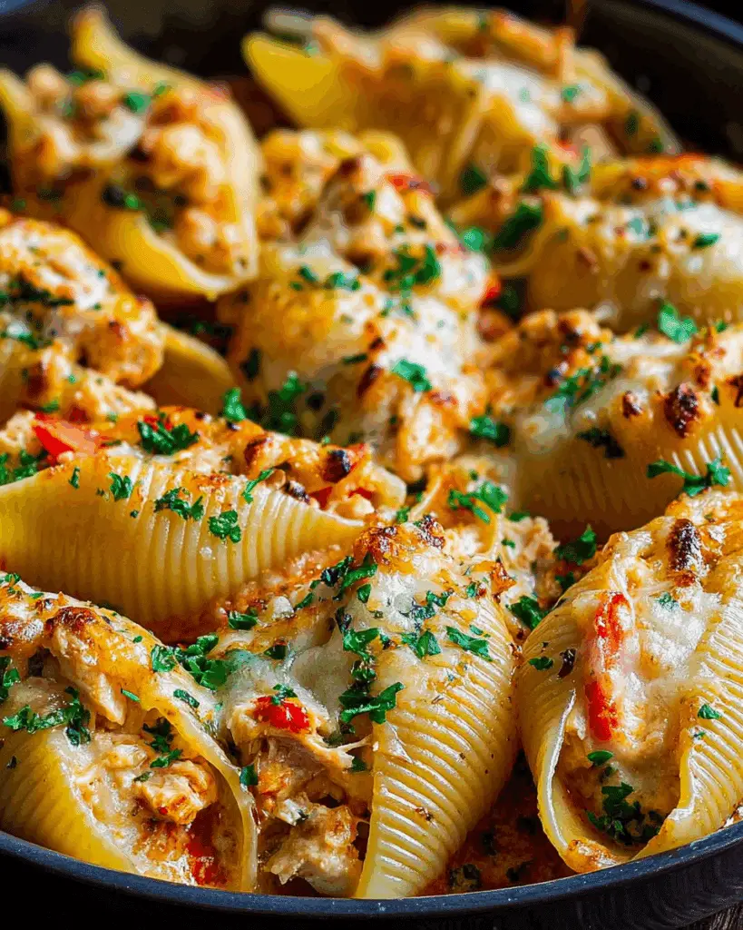 Creamy Cajun Chicken Shells (Print Version) Recipe