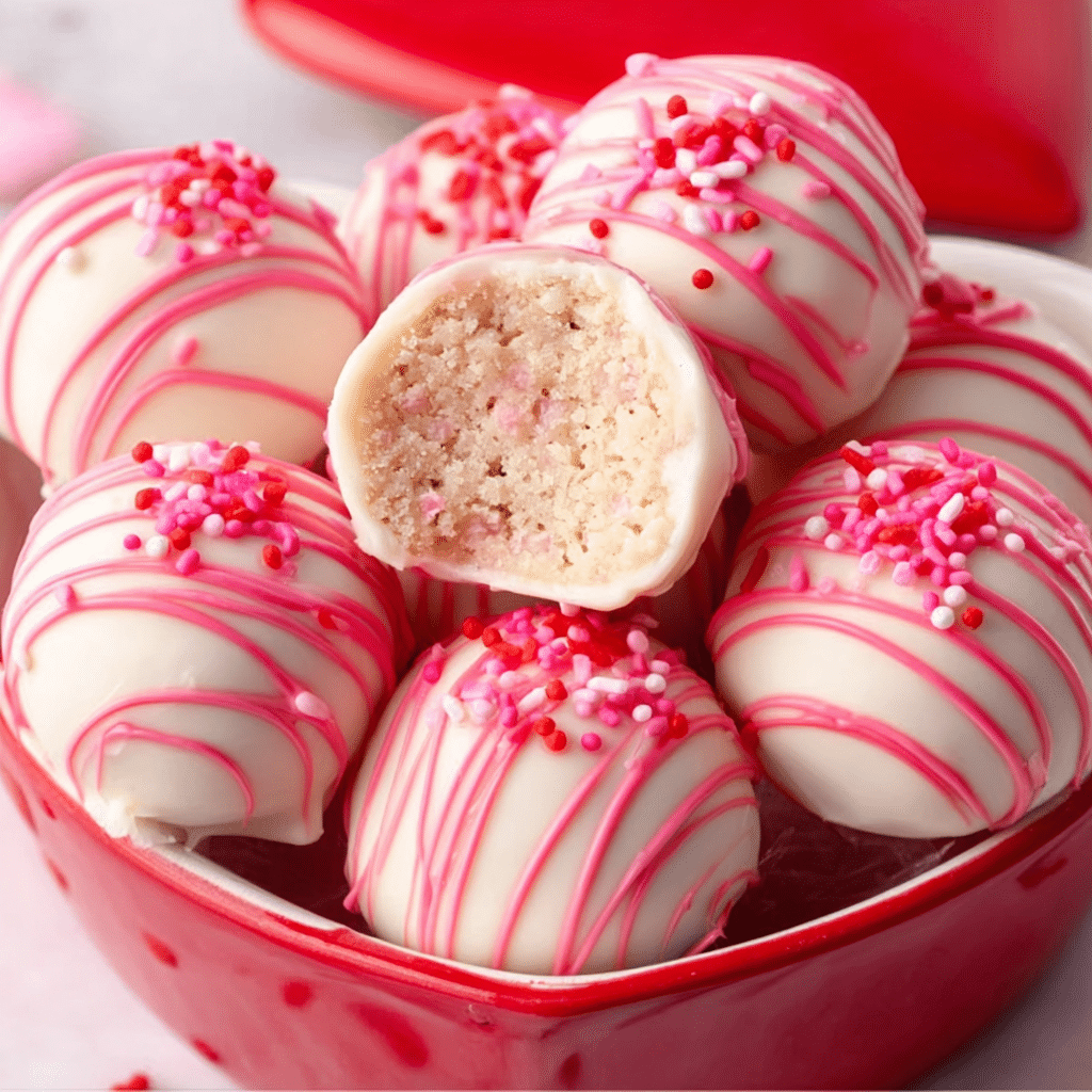 Cherry Chip Cheesecake Bites Recipe - Recipe Image