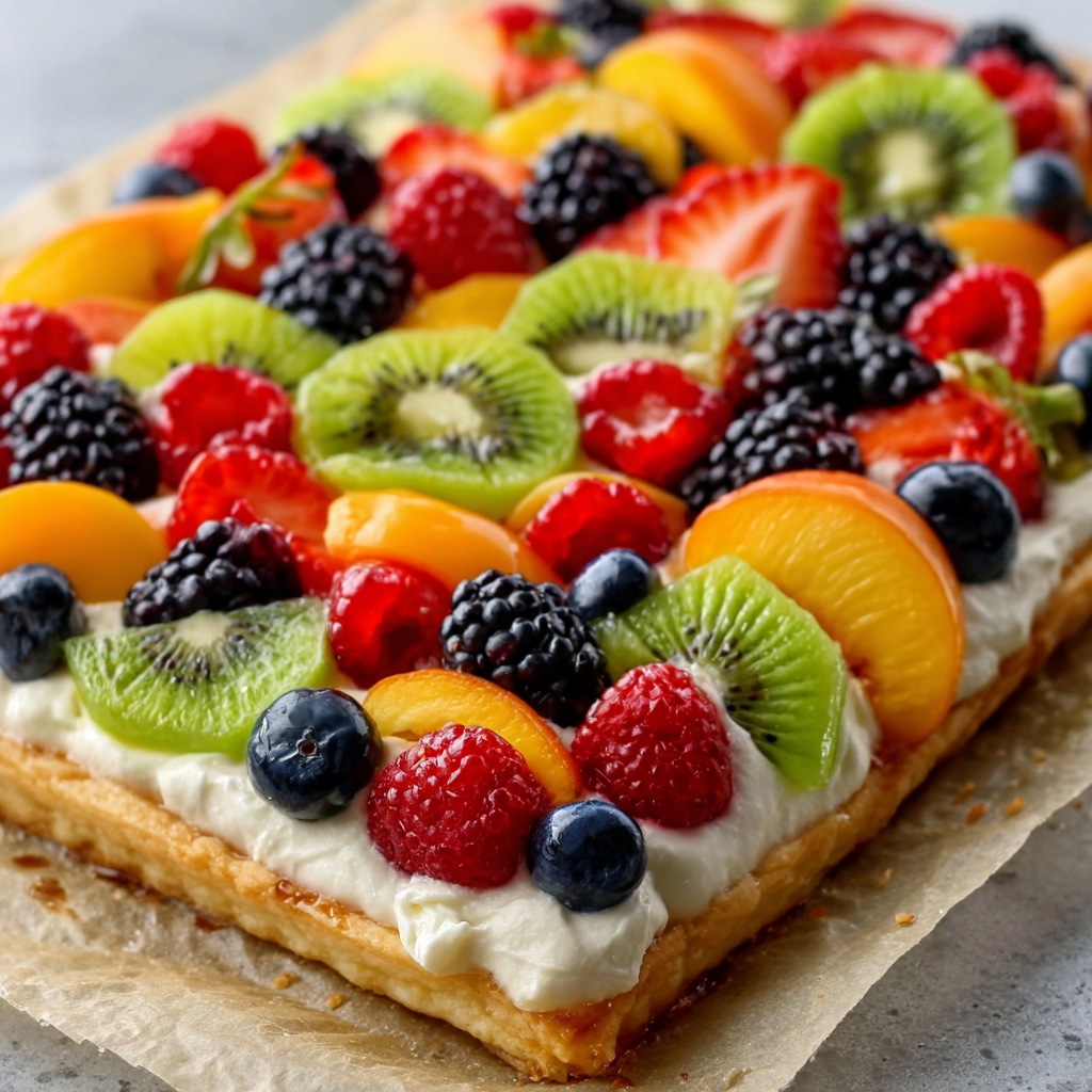 Fruit Pizza Recipe 4 Fruit Pizza Recipe - Recipe Image