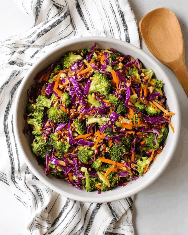 Broccoli Salad with Honey Dijon Dressing Recipe