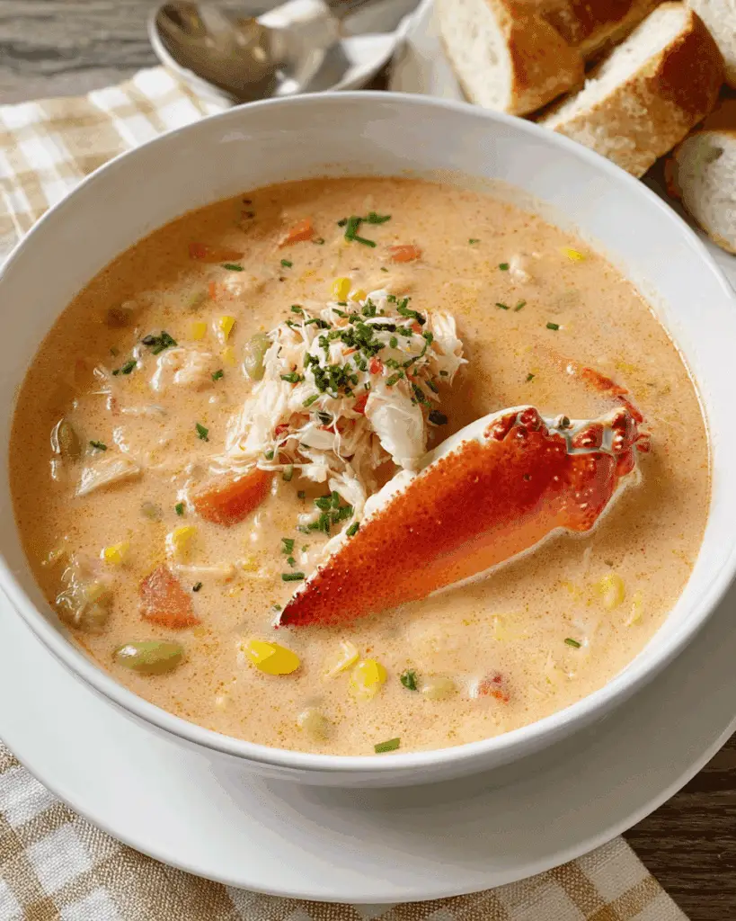 SLOW COOKER CREAMY CRAB SOUP Recipe