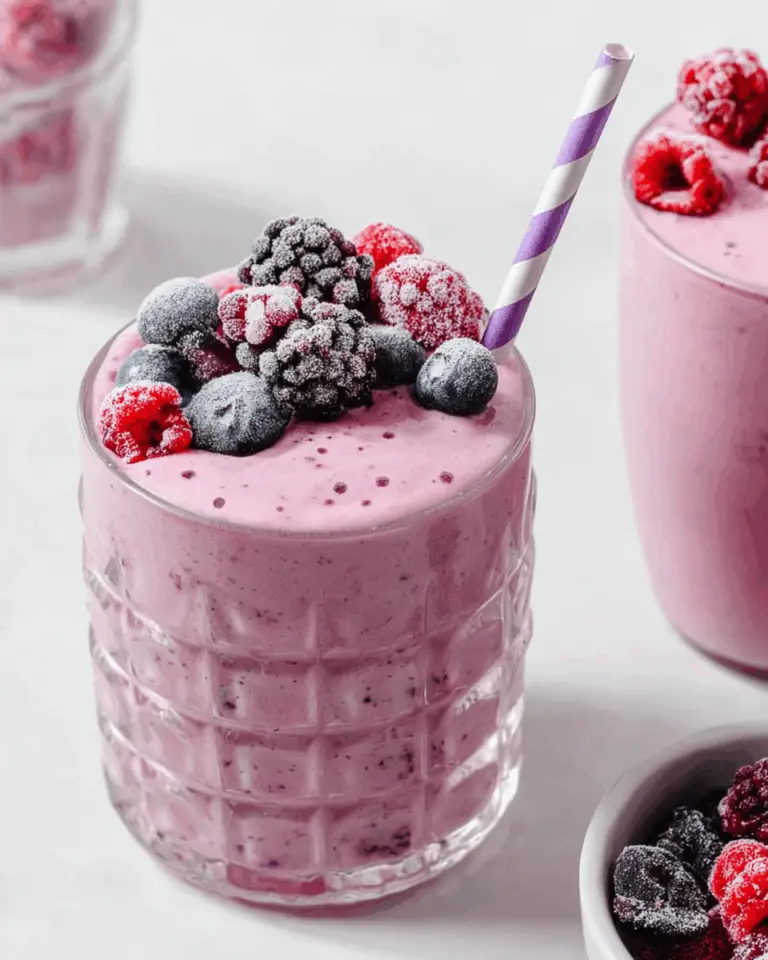 Healthy High Protein Smoothie (46 Grams Per Serving) Recipe