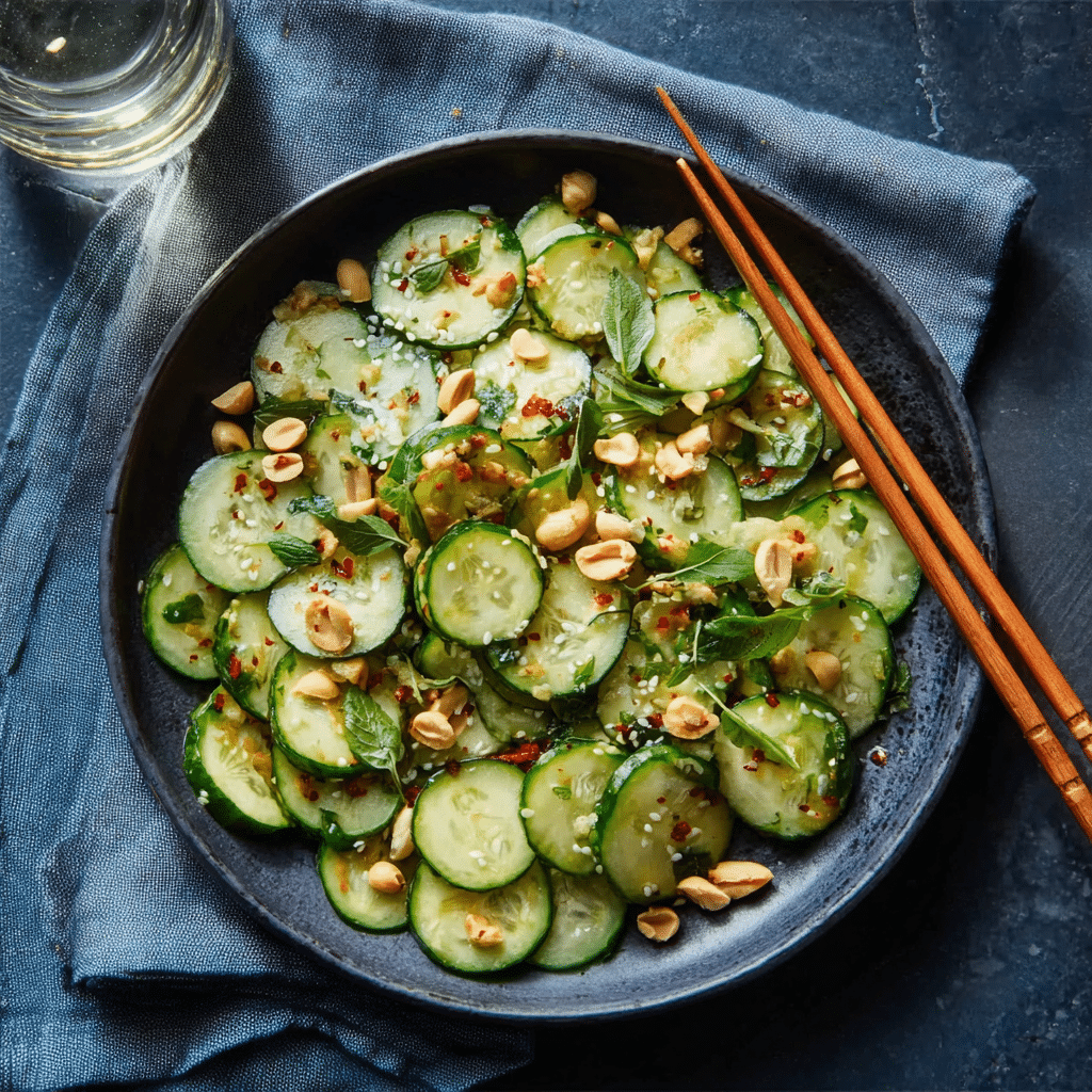 Asian Cucumber Salad Recipe - Recipe Image