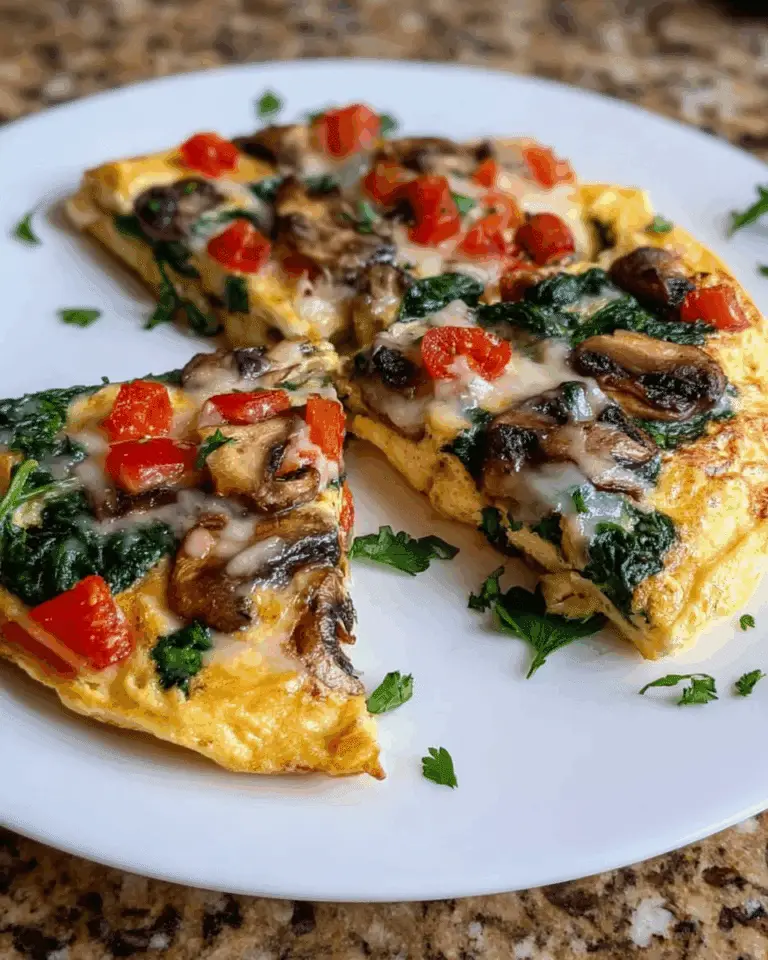 Cheesy Veggie-Loaded Omelette Bomb Recipe
