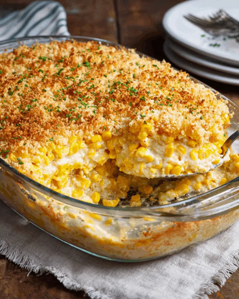 Cheddar Sweet Corn Pie Recipe