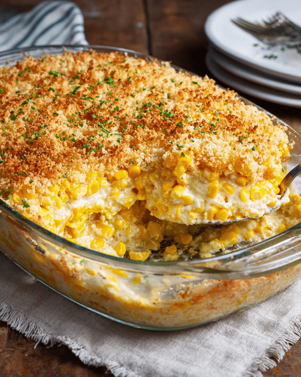 Cheddar Sweet Corn Pie Recipe