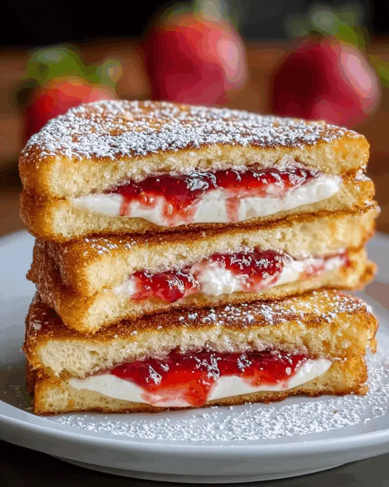The Best Fried Strawberry Cheesecake Sandwiches Recipe