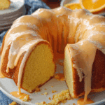 orange velvet pound cake Recipe