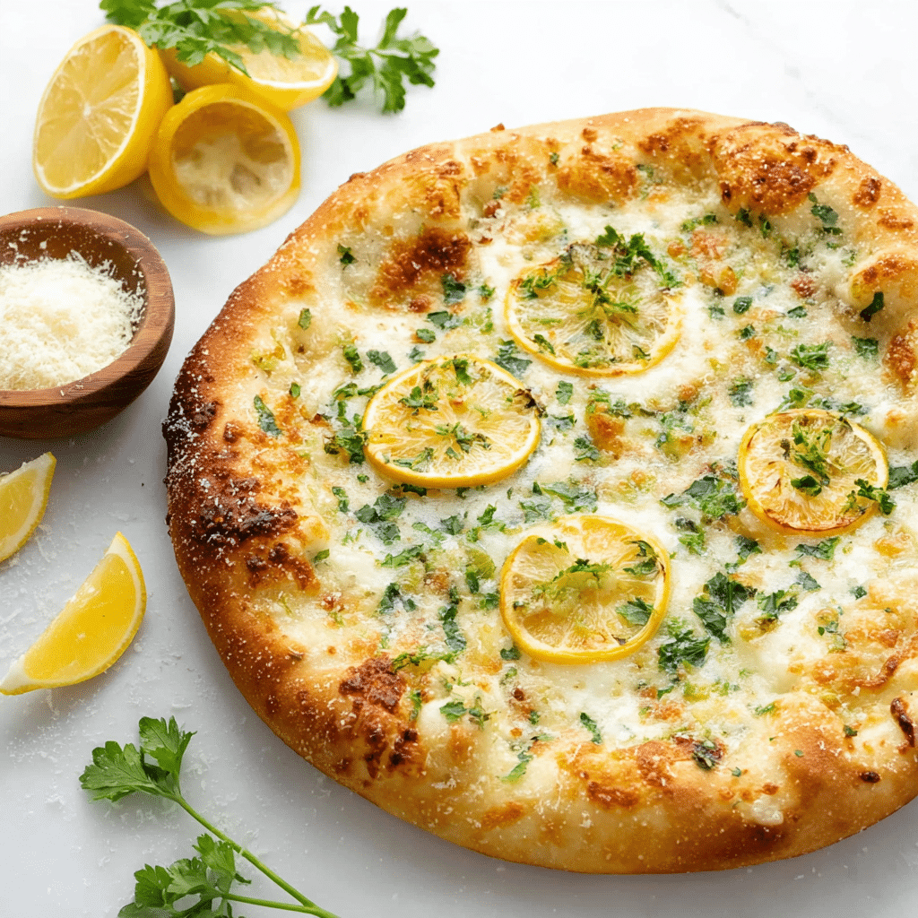 Lemon Pizza Recipe - Recipe Image