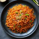 10 Minute Sesame Garlic Ramen Noodles Recipe
