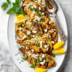 Greek Chicken with Lemon and Feta Recipe