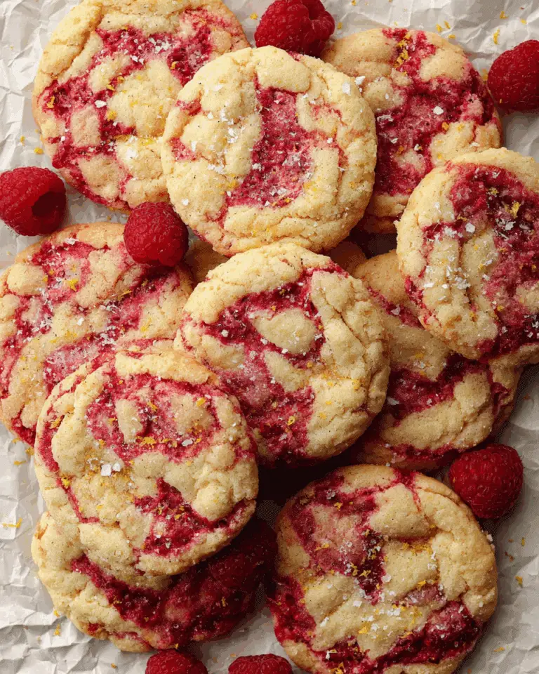 Lemon Raspberry Cookies Recipe