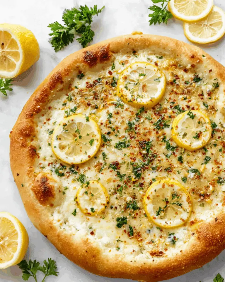 Lemon Pizza Recipe