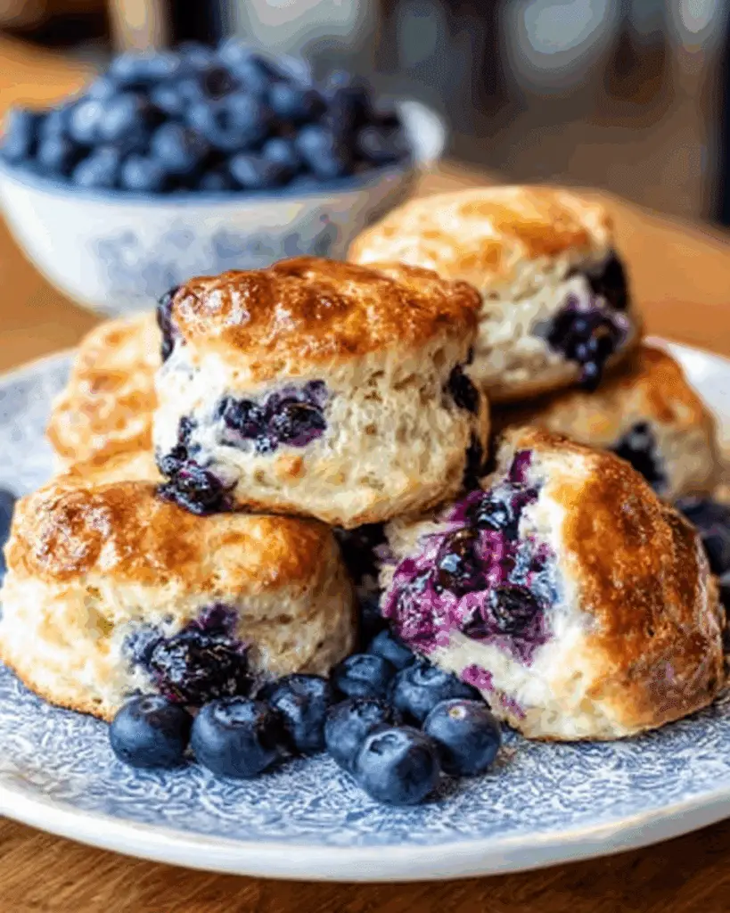 Quick Blueberry Biscuits Recipe
