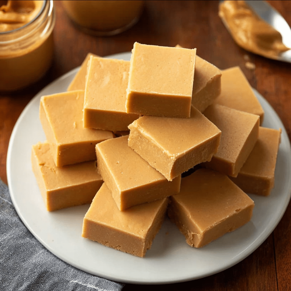 Microwave Peanut Butter Fudge Recipe - Recipe Image