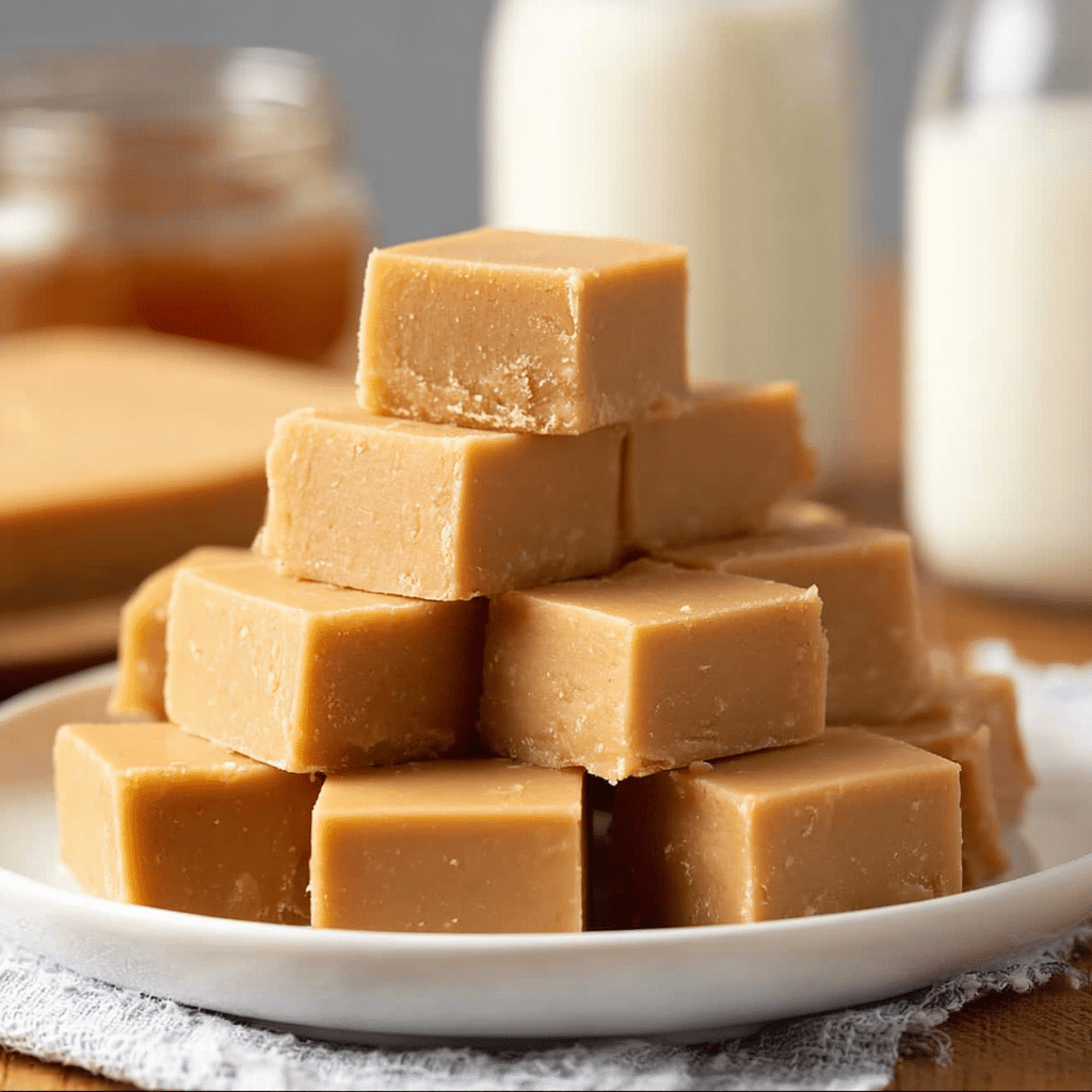 Microwave Peanut Butter Fudge Recipe - Recipe Image