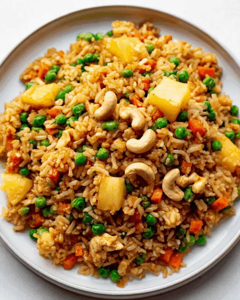 Thai Pineapple Fried Rice Recipe