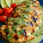 Grilled Salsa Verde Pepper Jack Chicken Recipe