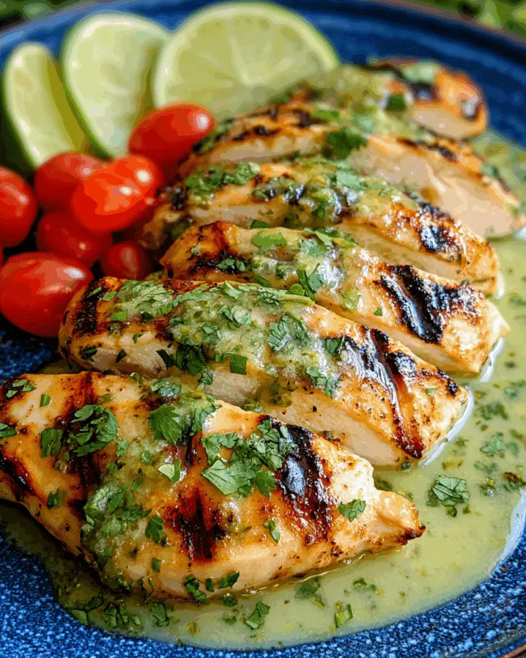 Grilled Salsa Verde Pepper Jack Chicken Recipe