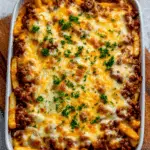Cheeseburger French Fry Bake Recipe