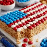 Chocolate Chip Cookie Dough Flag Dip Recipe