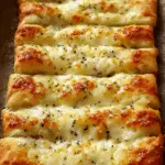 Homemade Cheesy Breadsticks Recipe
