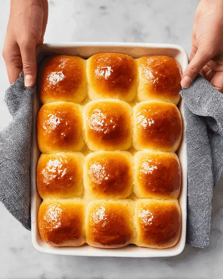 Homemade Dinner Rolls Recipe