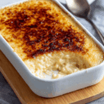 Condensed Milk Baked Rice Pudding Recipe