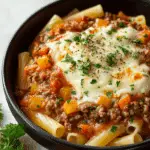 The Best Creamy Rotel Pasta with Ground Beef Recipe