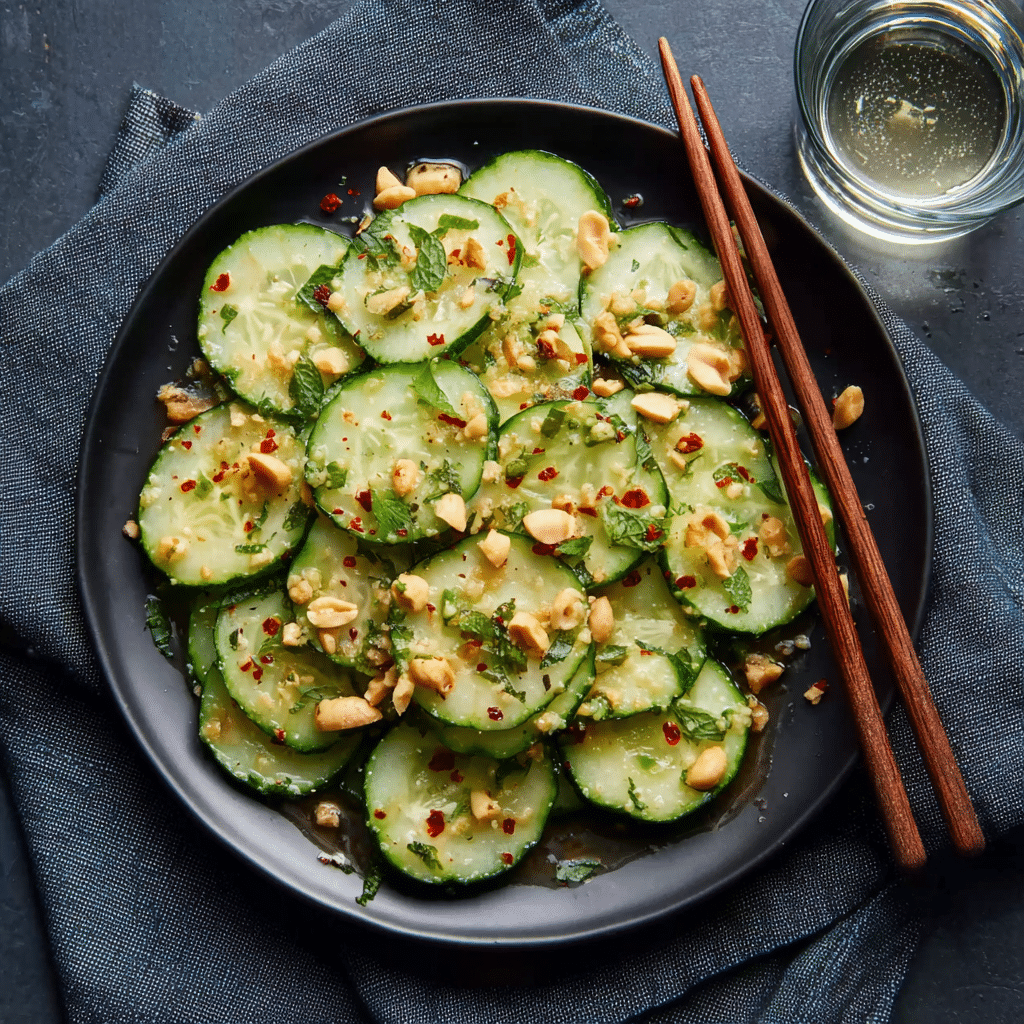 Asian Cucumber Salad Recipe - Recipe Image
