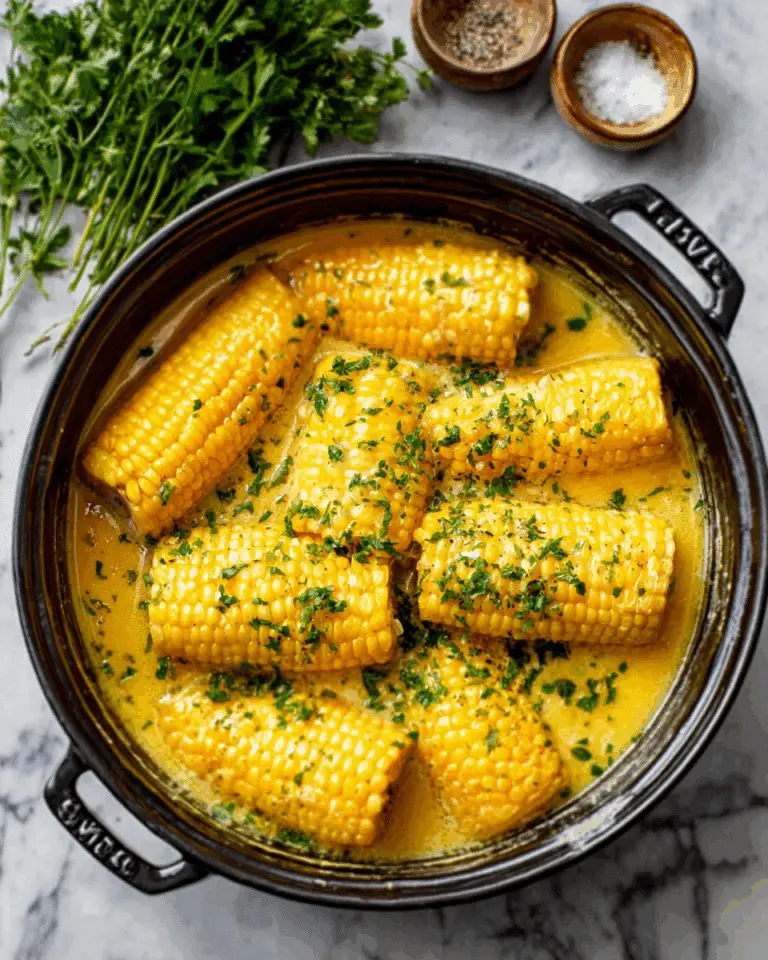 Elote-Inspired Butter Bath Corn Recipe