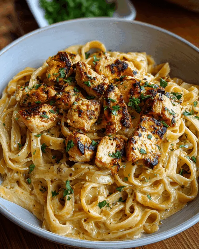 Divide the cowboy butter chicken linguine among plates, and sprinkle with freshly grated Parmesan cheese Recipe