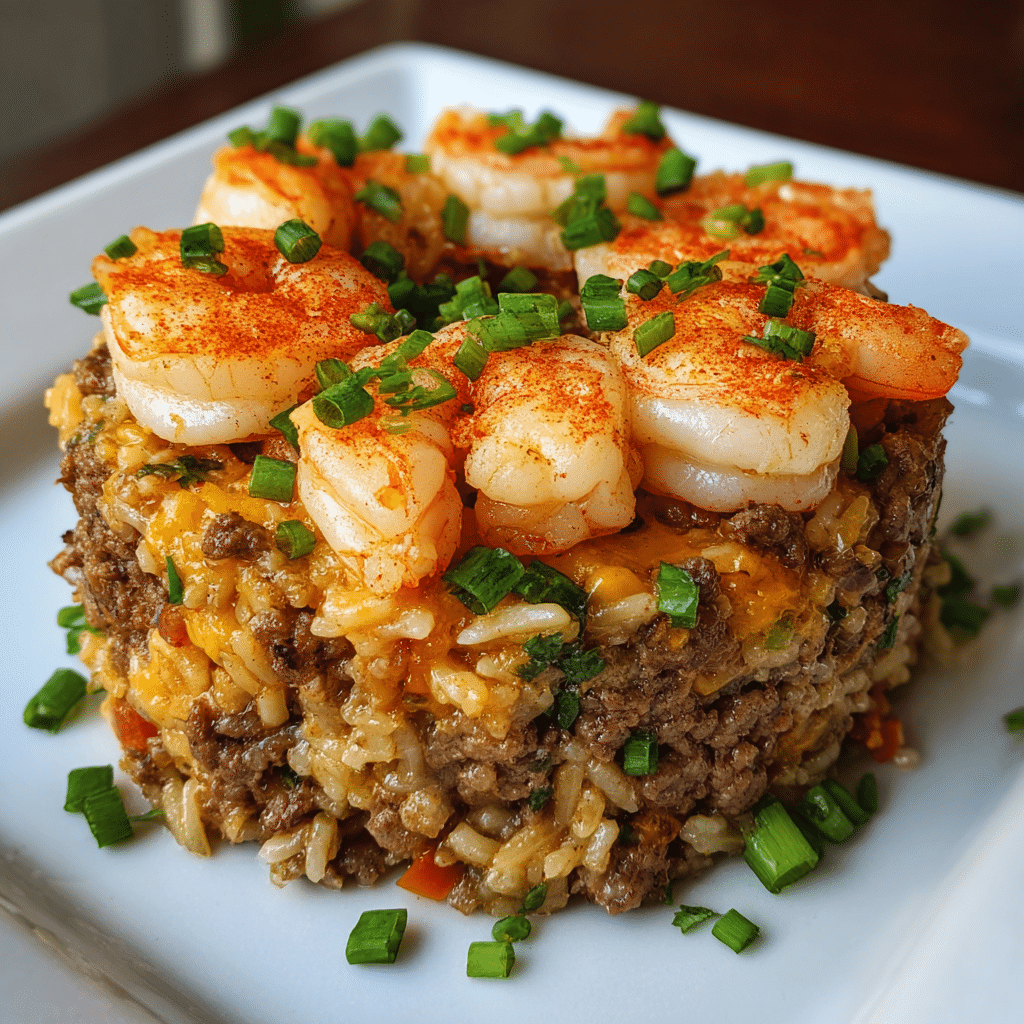 Shrimp Dirty Rice Skillet Recipe - Recipe Image