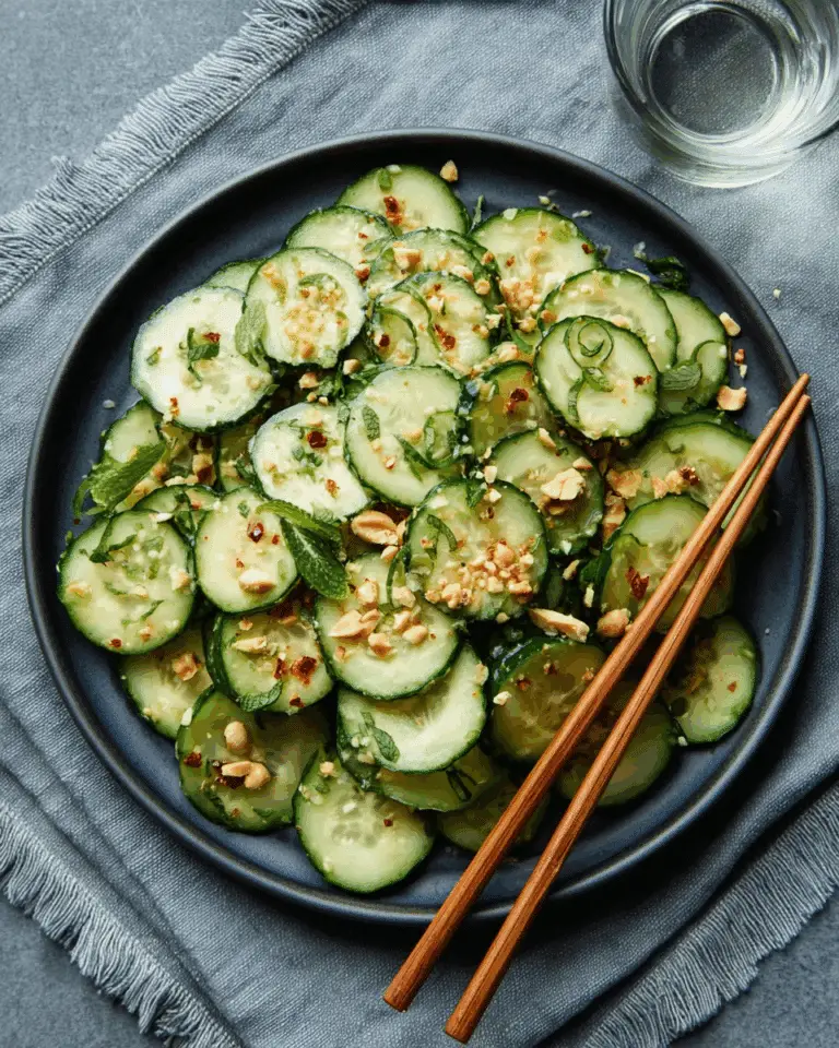 Asian Cucumber Salad Recipe