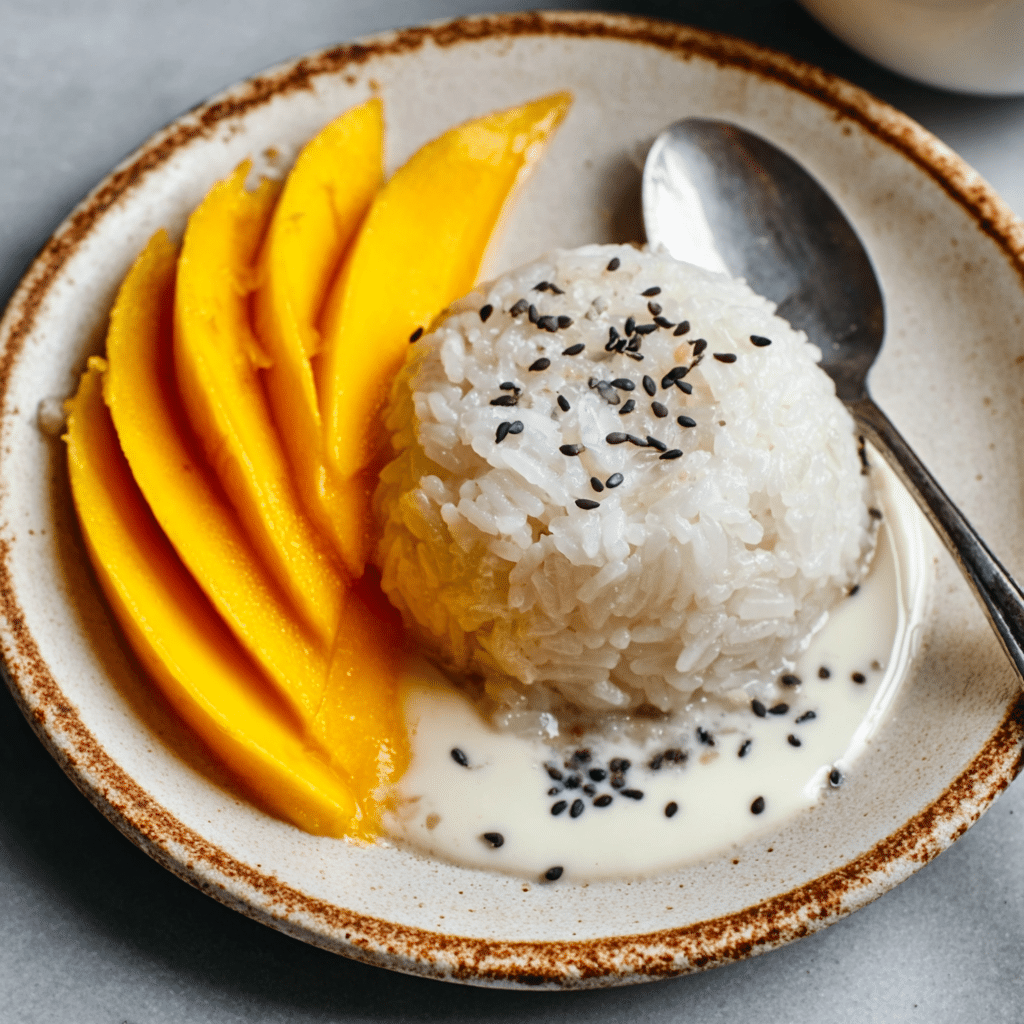 Mango Sticky Rice Recipe - Recipe Image