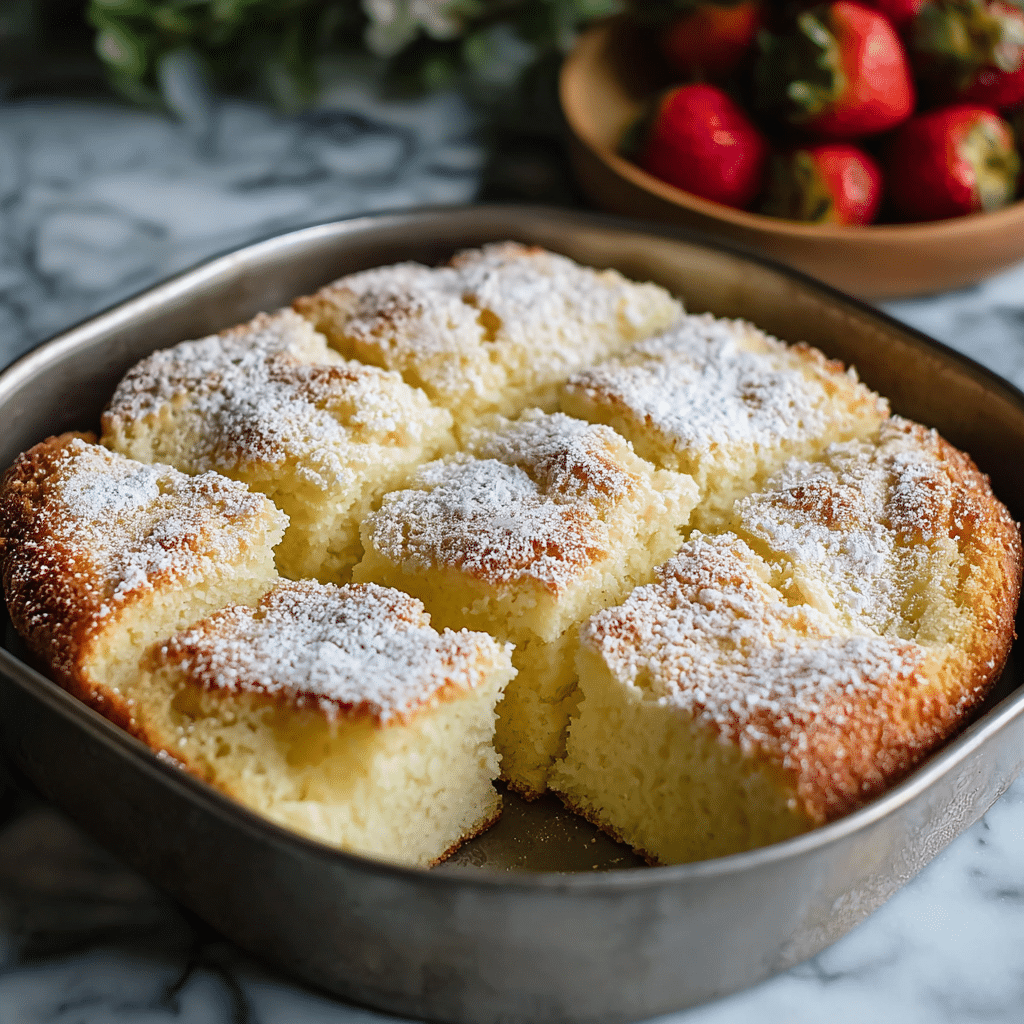 French Butter Cake Recipe - Recipe Image