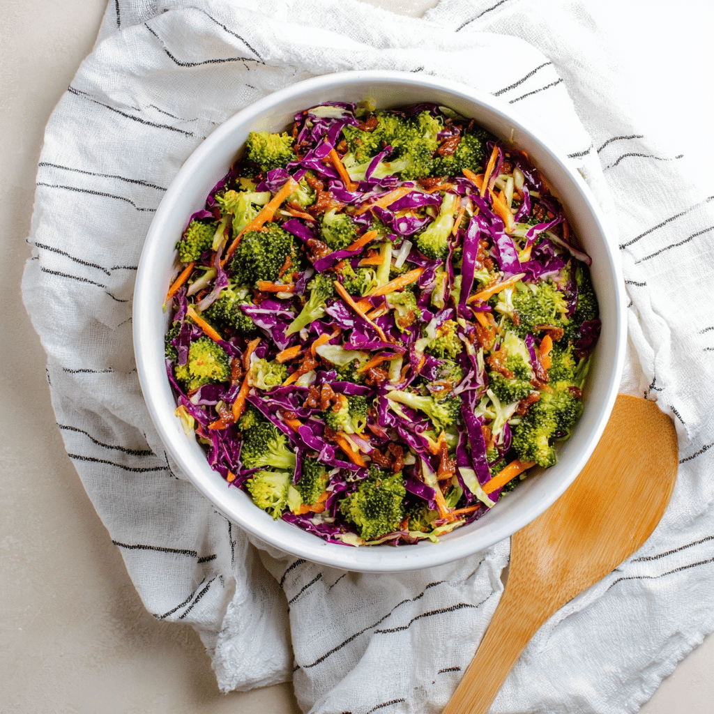 Broccoli Salad with Honey Dijon Dressing Recipe - Recipe Image