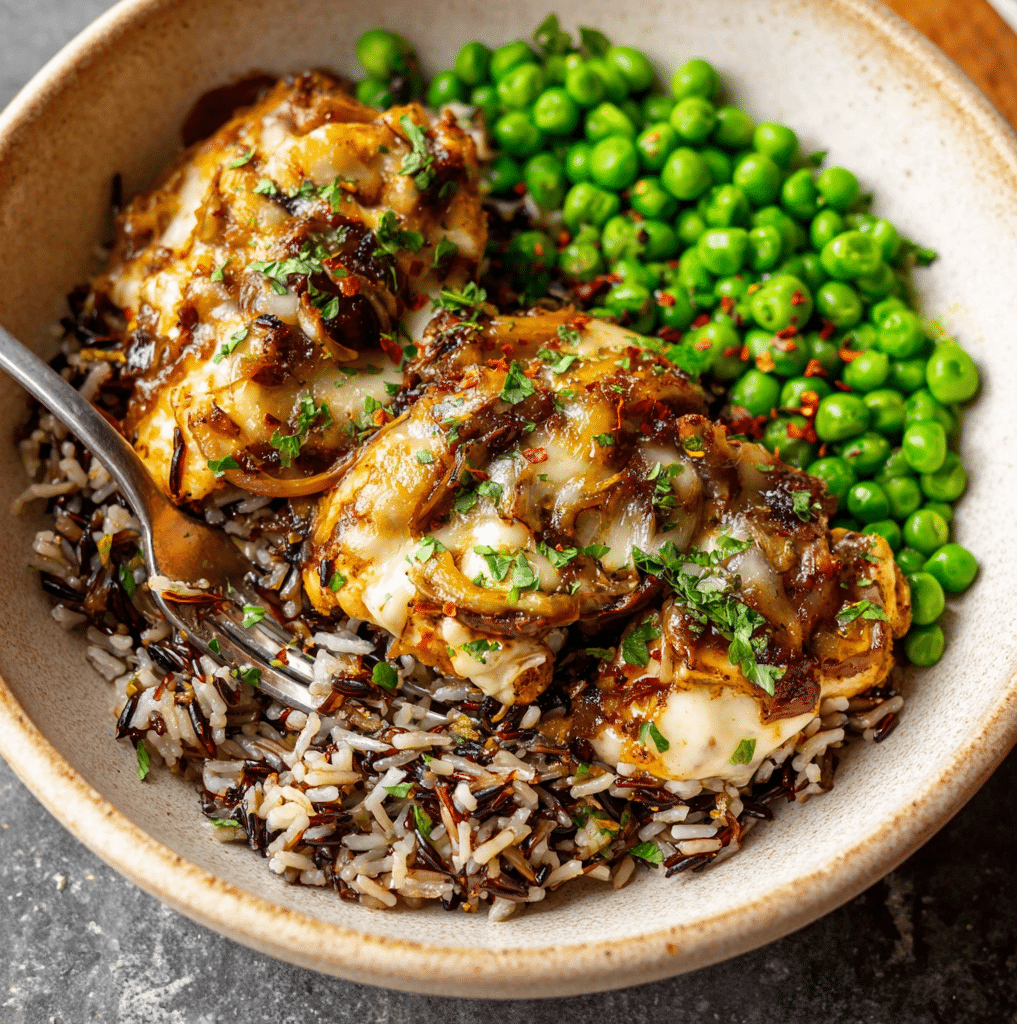 French Onion Chicken (Easy Bowl Recipe) Recipe