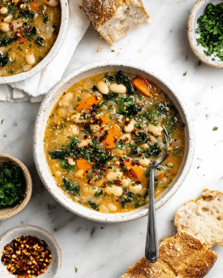 Tuscan White Bean Soup Recipe