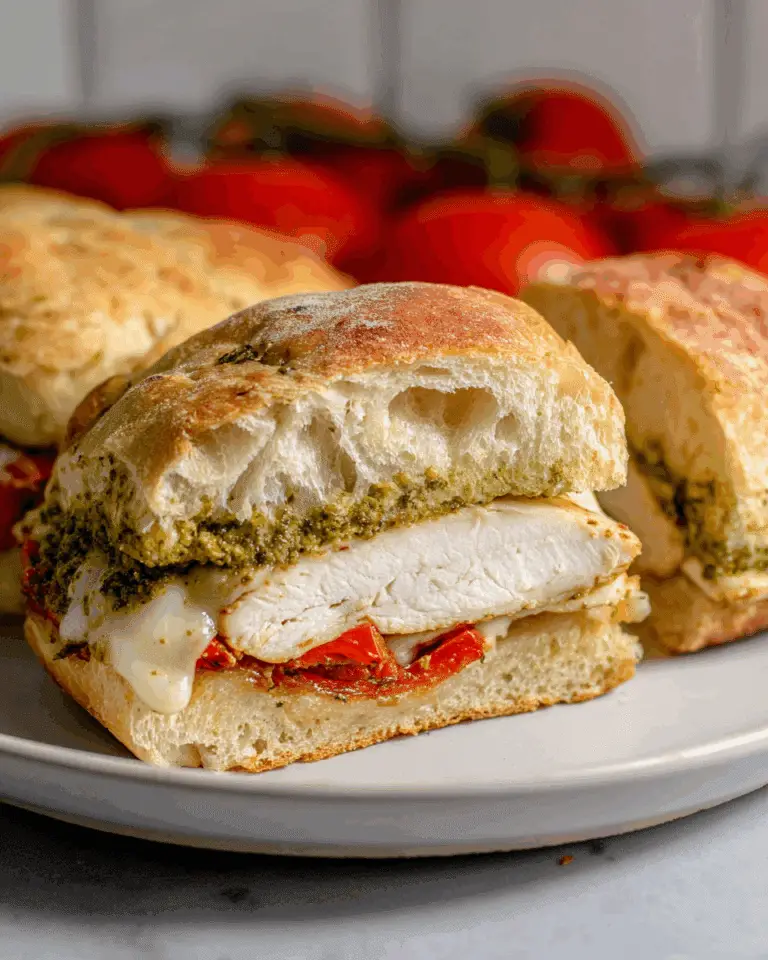 Chicken Pesto Sandwich Recipe