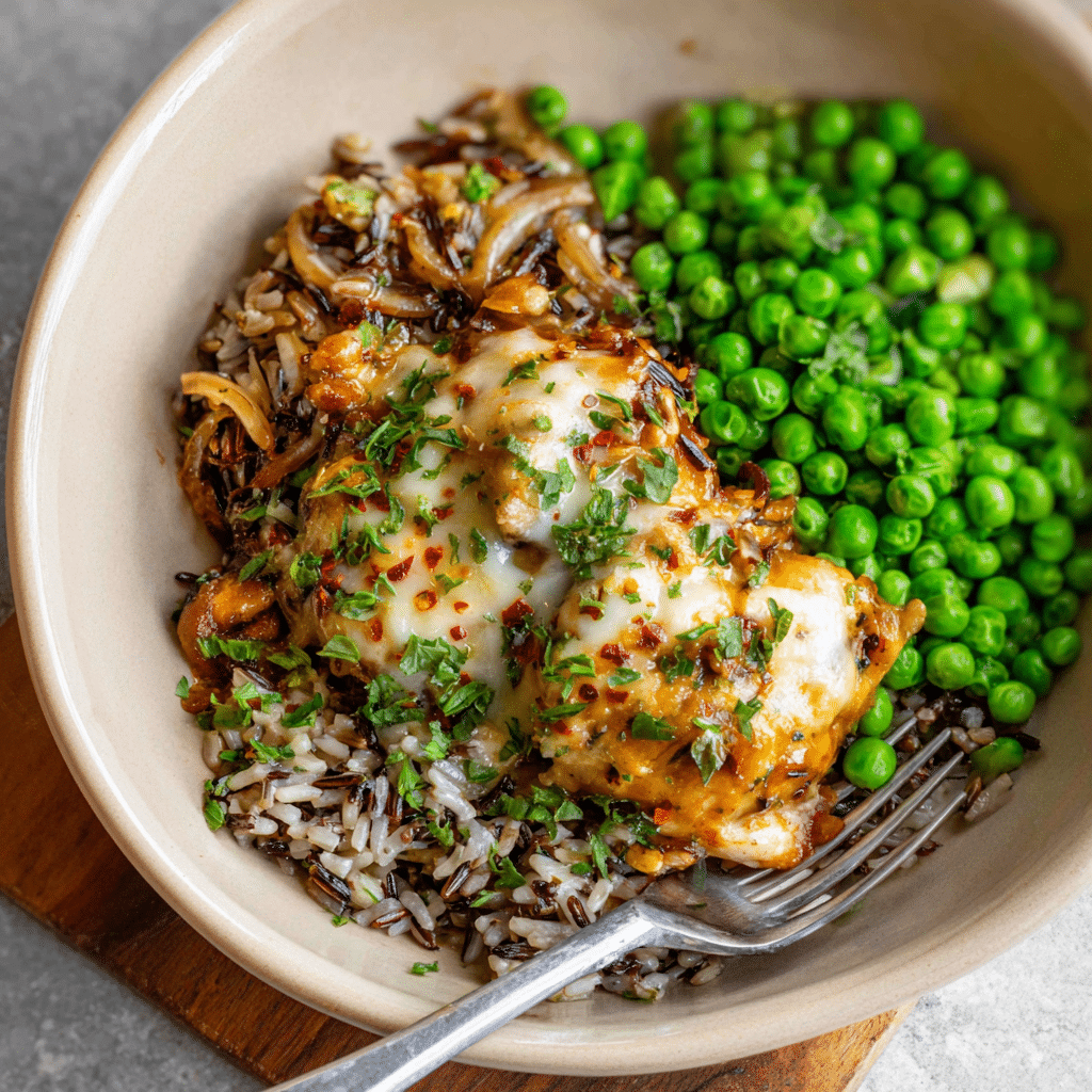 French Onion Chicken (Easy Bowl Recipe) Recipe - Recipe Image