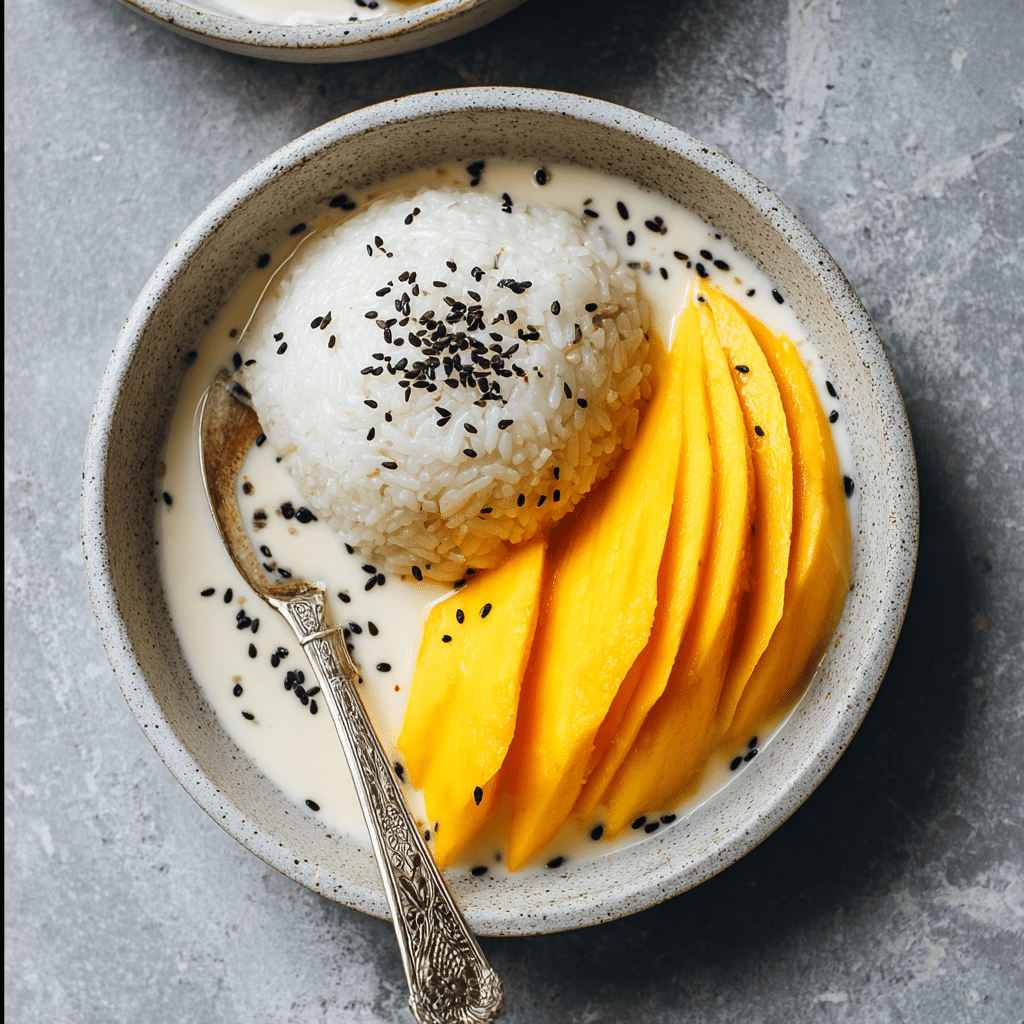 Mango Sticky Rice Recipe - Recipe Image