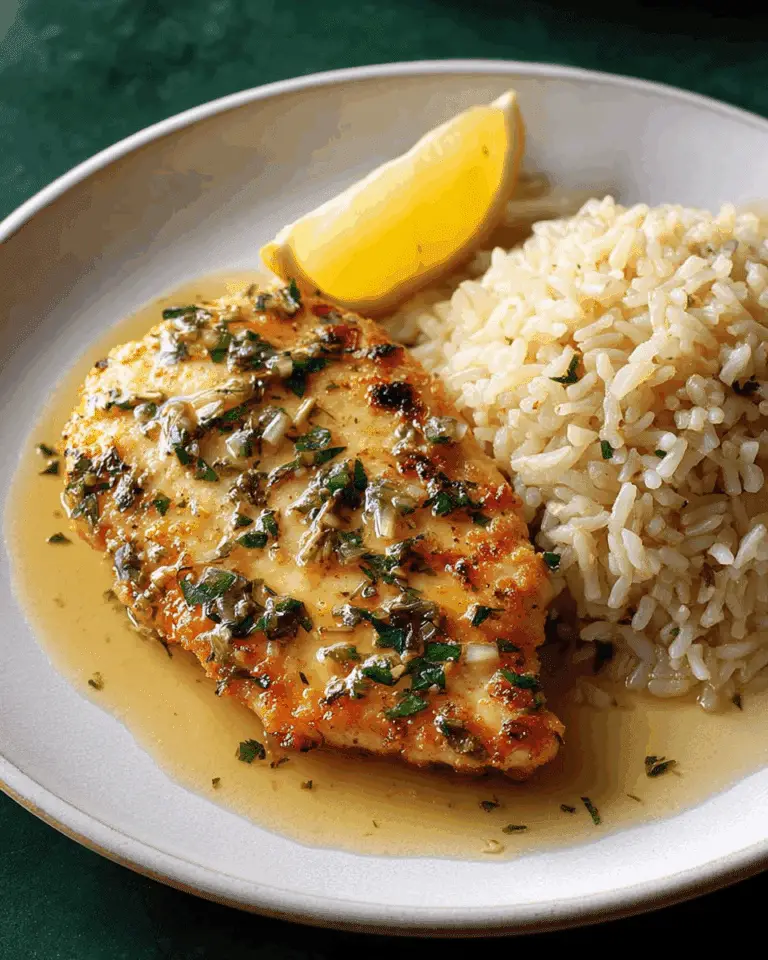 Chicken Piccata with Lemon Sauce Recipe