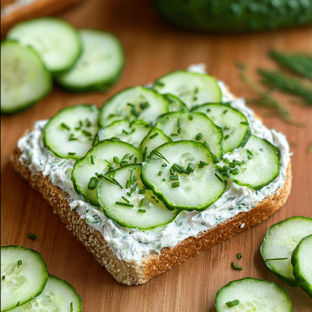 Cucumber Sandwiches Recipe - Recipe Image